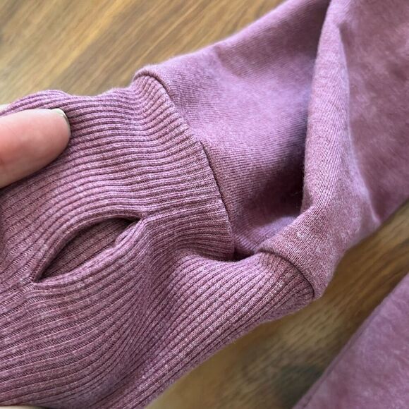 NWT Ouray Heather purple cabinet mountains Troy Montana sweatshirt L lightweight - Picture 3 of 5